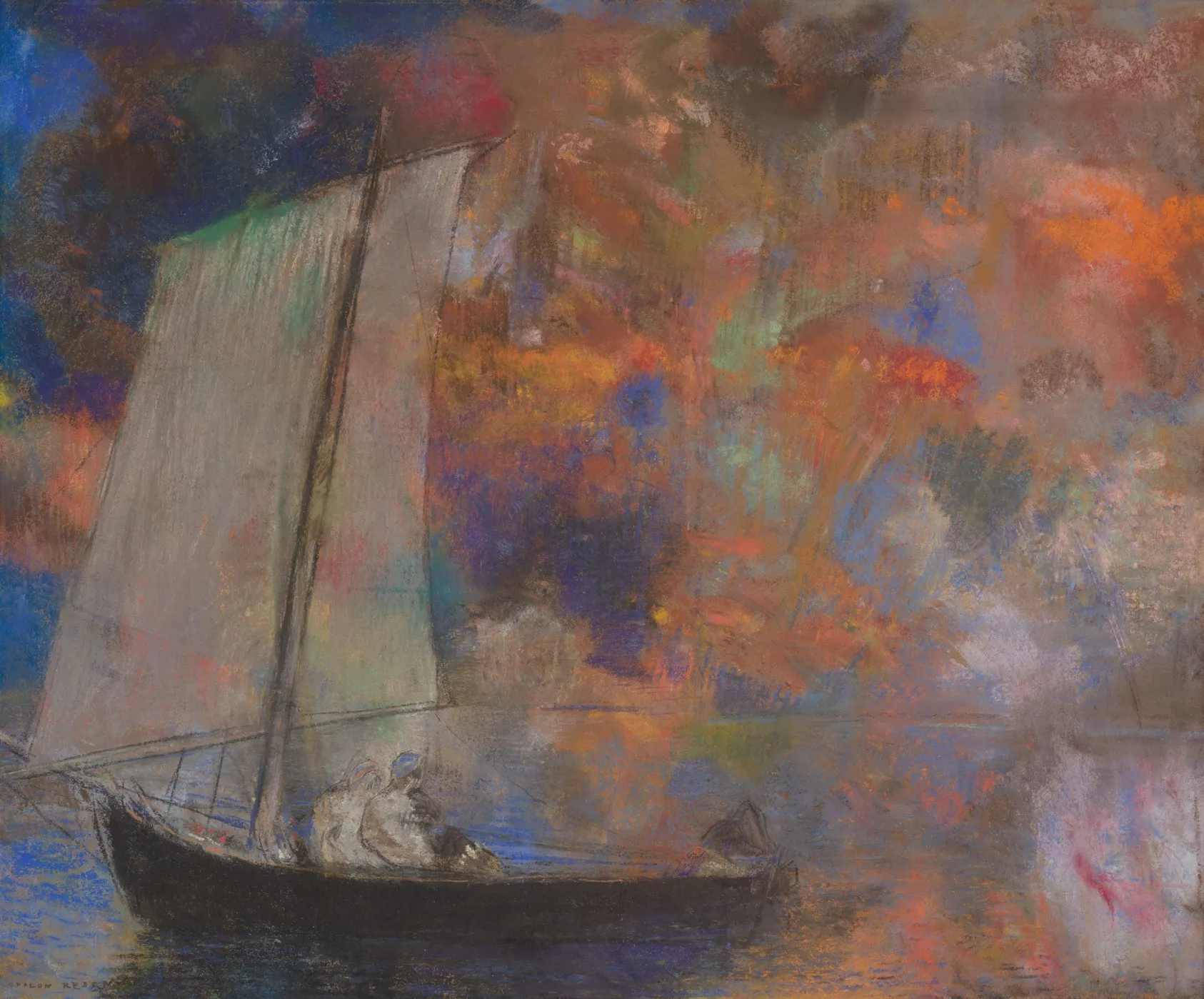 Flower Clouds, de Odilon Redon