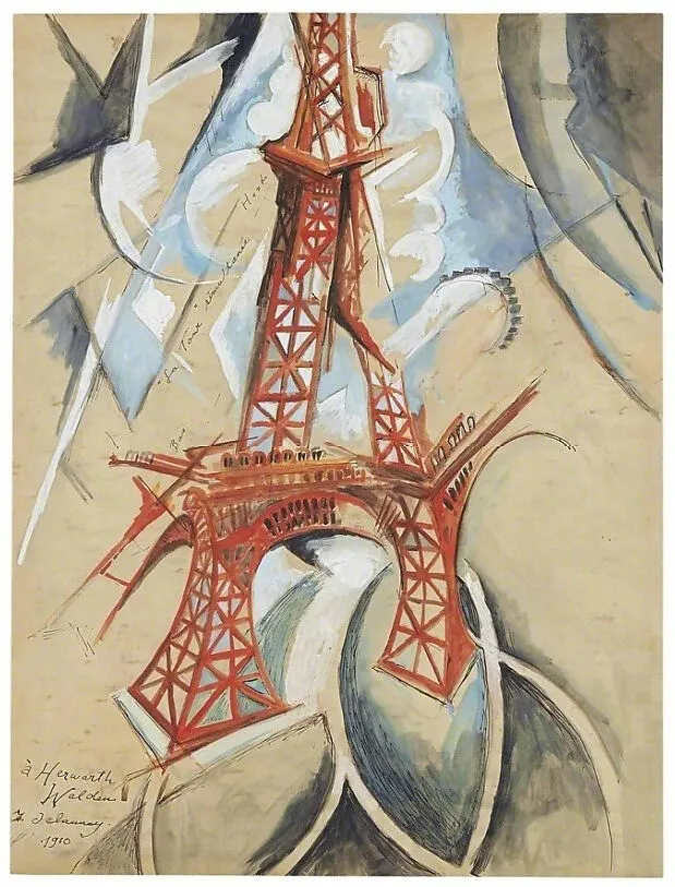 La Tour simultanée, Robert Delaunay